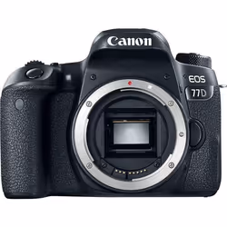 Canon EOS 77D, 24,2 MP, 6000 x 4000 pixels, CMOS, Full HD, Écran tactile, Noir