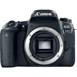 Canon EOS 77D Boîtier d'appareil-photo SLR 24,2 MP CMOS 6000 x 4000 pixels Noir