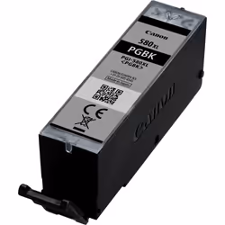 Canon Cartouche d'encre noire pigmentée à haut rendement PGI-580XL, Rendement élevé (XL), Encre à pigments, 18,5 ml, 1 pièce( ...