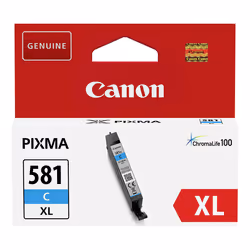Canon Cartouche d'encre cyan CLI-581XL, 8,3 ml
