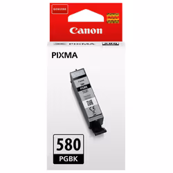 Canon Cartouche d'encre noire pigmentée PGI-580BK, Encre à pigments, 11,2 ml