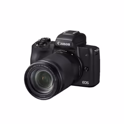 Canon EOS M50 + 18-150 mm, 24,1 MP, 6000 x 4000 pixels, CMOS, 4K Ultra HD, Écran tactile, Noir