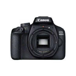 Canon EOS 4000D Boîtier d'appareil-photo SLR 18 MP 5184 x 3456 pixels Noir
