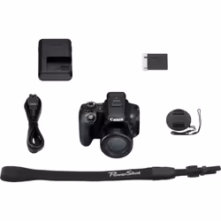 Canon PowerShot SX70 HS 1/2.3" Appareil photo Bridge 20,3 MP CMOS 5184 x 3888 pixels Noir - Vue supplémentaire 6