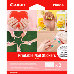 Canon Autocollants pour ongles imprimables de NL-101