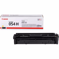 Canon Cartouche de toner haut rendement 054 H, jaune, 2300 pages, Jaune, 1 pièce(s)