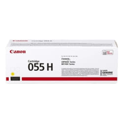Canon 055H Cartouche de toner 1 pièce(s) Original Jaune