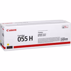 Canon 055H, 5900 pages, Jaune, 1 pièce(s)