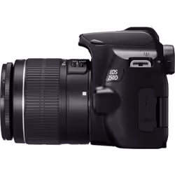 Canon EOS 250D + EF-S 18-55mm f/3.5-5.6 III Kit d'appareil-photo SLR 24,1 MP CMOS 6000 x 4000 pixels Noir - Vue supplémentaire 8