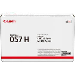 Canon 057H Cartouche de toner 1 pièce(s) Original Noir