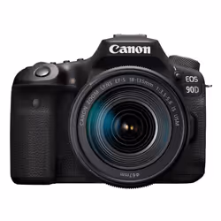 Canon EOS 90D + EF-S 18-135mm f/3.5-5.6 IS USM Kit d'appareil-photo SLR 32,5 MP CMOS 6960 x 4640 pixels Noir - Vue supplémentaire 5