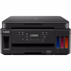 Canon PIXMA G6050 MegaTank, Jet d'encre, Impression couleur, 4800 x 1200 DPI, A4, Impression directe, Noir