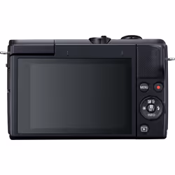 Canon EOS Boîtier M200 noir avec objectifs EF-M 15-45mm et EF-M 55-200mm