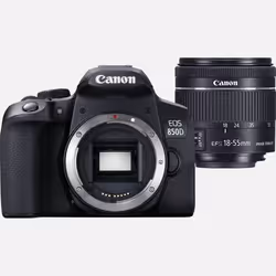 Canon EOS 850D, 24,1 MP, 6000 x 4000 pixels, CMOS, 4K Ultra HD, Écran tactile, Noir