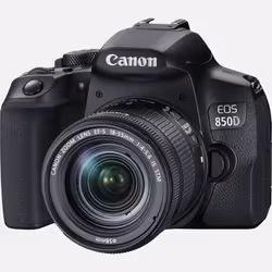 Canon EOS 850D Kit d'appareil-photo SLR 24,1 MP CMOS 6000 x 4000 pixels Noir