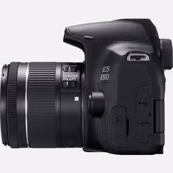 Canon EOS 850D Kit d'appareil-photo SLR 24,1 MP CMOS 6000 x 4000 pixels Noir - Vue supplémentaire 5