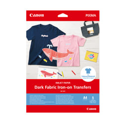 Canon Transferts thermocollants pour tissus sombres DF-101, A4, 5 feuilles