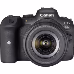 Canon EOS R6 + RF 24-105mm F4-7.1 IS STM MILC 20,1 MP CMOS 5472 x 3648 pixels Noir
