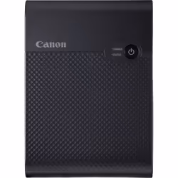 Canon SELPHY Imprimante photo couleur portable sans fil SQUARE QX10, noire, Sublimation de teinte, 287 x 287 DPI, Impression ...