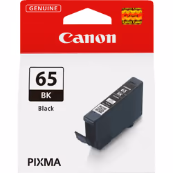 Canon Cartouche d'encre noir CLI-65BK, Encre à colorant, 12,6 ml, 1 pièce(s), Paquet unique