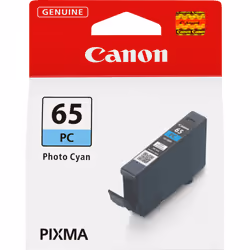 Canon Cartouche d'encre photo cyan CLI-65PC, Encre à colorant, 12,6 ml, 1 pièce(s), Paquet unique