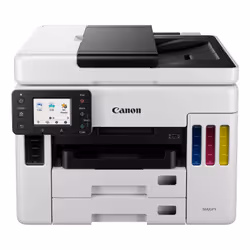 Canon MAXIFY GX7040, Jet d'encre, Impression couleur, 600 x 1200 DPI, A4, Impression directe, Noir, Blanc