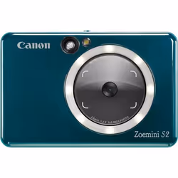 Canon Zoemini S2, Bleu, 25,7 mm, 2x3", 50 s, 50 s, 314 x 600 DPI