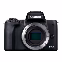 Canon EOS M50 Mark II, 24,1 MP, 6000 x 4000 pixels, CMOS, 4K Ultra HD, Écran tactile, Noir