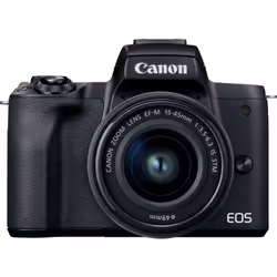 Canon EOS M50 Mark II + M15-45 S EU26 MILC 24,1 MP CMOS 6000 x 4000 pixels Noir