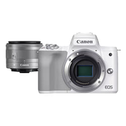Canon EOS M50 Mark II + M15-45 S EU26 MILC 24,1 MP CMOS 6000 x 4000 pixels Blanc