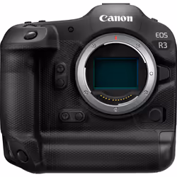 Canon EOS Boîtier de l'appareil photo hybride R3, 24,1 MP, 6000 x 4000 pixels, CMOS, 6K Ultra HD, Écran tactile, Noir
