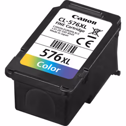 Canon CL-576XL, Rendement élevé (XL), 12,6 ml, 300 pages, 1 pièce(s), Paquet unique