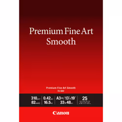 Canon FA-SM2, Lisse, 310 g/m², Jet d'encre, A3+, 33x48 cm, Blanc