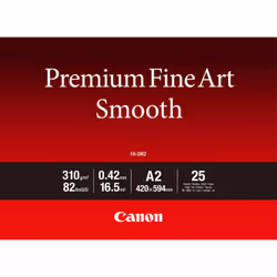 Canon FA-SM2, Lisse, 310 g/m², Jet d'encre, A2, 42x59.4 cm, Blanc
