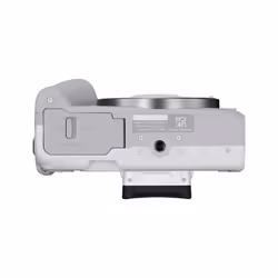 Canon EOS R50, White + RF-S 18-45mm F4.5-6.3 IS STM Kit MILC 24,2 MP CMOS 6000 x 4000 pixels Blanc