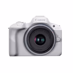 Canon EOS R50, White + RF-S 18-45mm F4.5-6.3 IS STM Kit MILC 24,2 MP CMOS 6000 x 4000 pixels Blanc - Vue supplémentaire 7