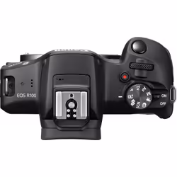 Canon EOS R100 + RF-S 18-45mm F4.5-6.3 IS STM + RF-S 55-200mm F5-7.1 IS STM Kit MILC 24,1 MP CMOS 6000 x 4000 pixels Noir - Vue supplémentaire 6
