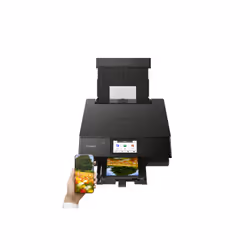 Canon PIXMA TS8750 Imprimante Multifonction Jet d'Encre A4 6 Couleurs Wi-Fi Noir - Vue supplémentaire 4