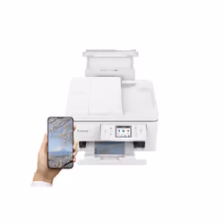 Canon PIXMA TS7750i Imprimante Multifonction Jet d'Encre A4 Wi-Fi Blanc - Vue supplémentaire 8