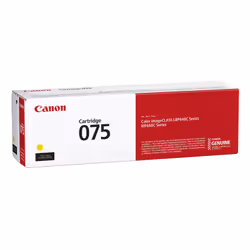 Canon 075 Cartouche de toner 1 pièce(s) Original Jaune - Vue supplémentaire 2