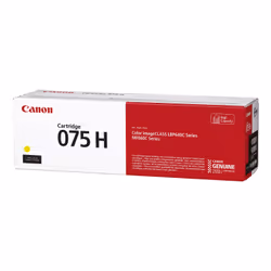 Canon 075 H Cartouche de toner 1 pièce(s) Original Jaune - Vue supplémentaire 3