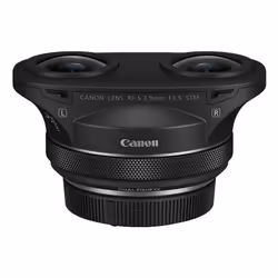 Canon RF-S 3.9mm F3.5 STM DUAL FISHEYE MILC Objectif large "fish eye" Noir - Vue supplémentaire 4