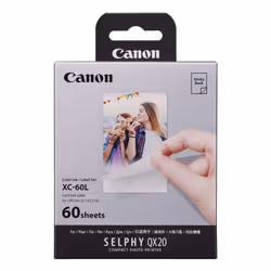Canon XC-60L, Sublimation de teinte, 5.4x8.5 cm, 60 pièce(s)