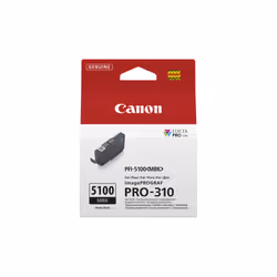 Canon PFI-5100 MBK, Noir mat, 1 pièce(s), Paquet unique