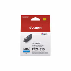 Canon PFI-5100 C, Cyan, 1 pièce(s), Paquet unique