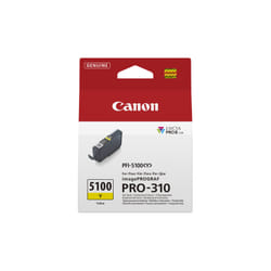 Canon PFI-5100 Y cartouche d'encre 1 pièce Original Jaune