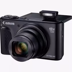 Canon PowerShot SX740 HS Lite Edition Compact 20,3 MP Zoom 40x 4K Noir - Vue supplémentaire 6