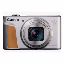 Canon PowerShot SX740 HS Lite Edition, 20,3 MP, 5184 x 3888 pixels, CMOS, 40x, 4K Ultra HD, Argent