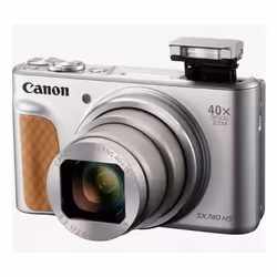 Canon PowerShot SX740 HS Lite Edition Compact Zoom 40x 20,3 MP 4K Argent - Vue supplémentaire 5