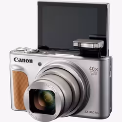 Canon PowerShot SX740 HS Lite Edition Compact Zoom 40x 20,3 MP 4K Argent - Vue supplémentaire 7